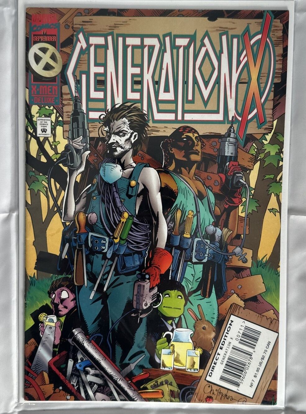MARVEL COMICS GENERATION X VOL.1 #7 (1995) Comic Book